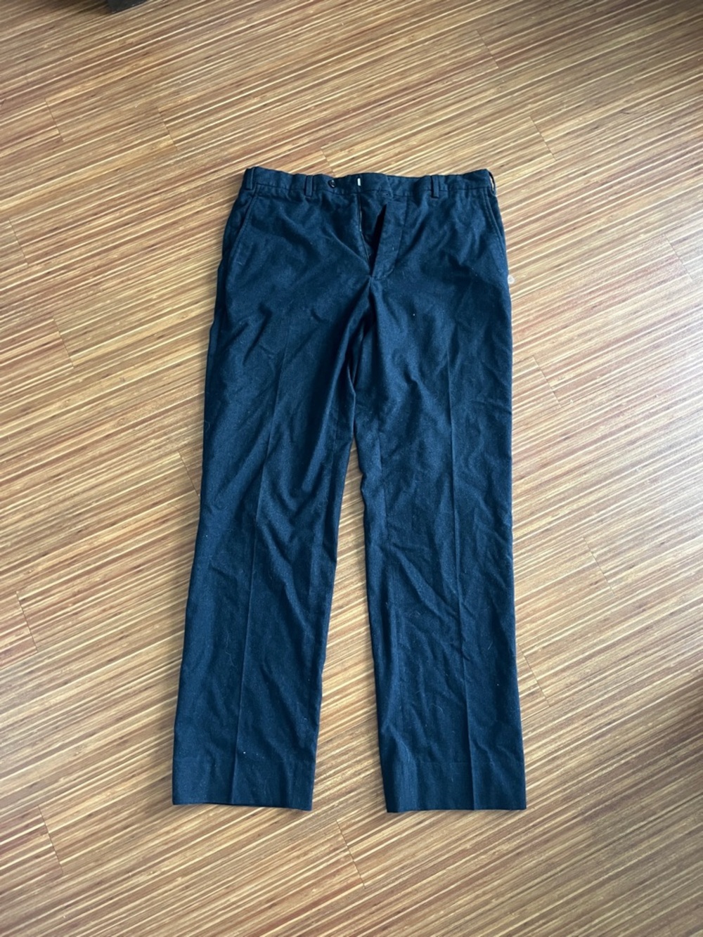 Armani Collezioni Black Dress Pants - Classic Straight Leg